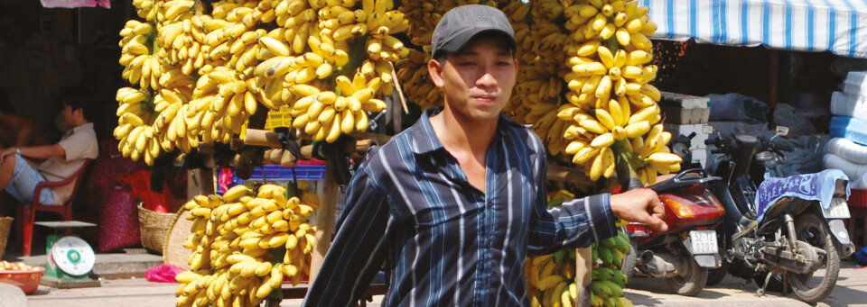 Straßenszene in Vietnam