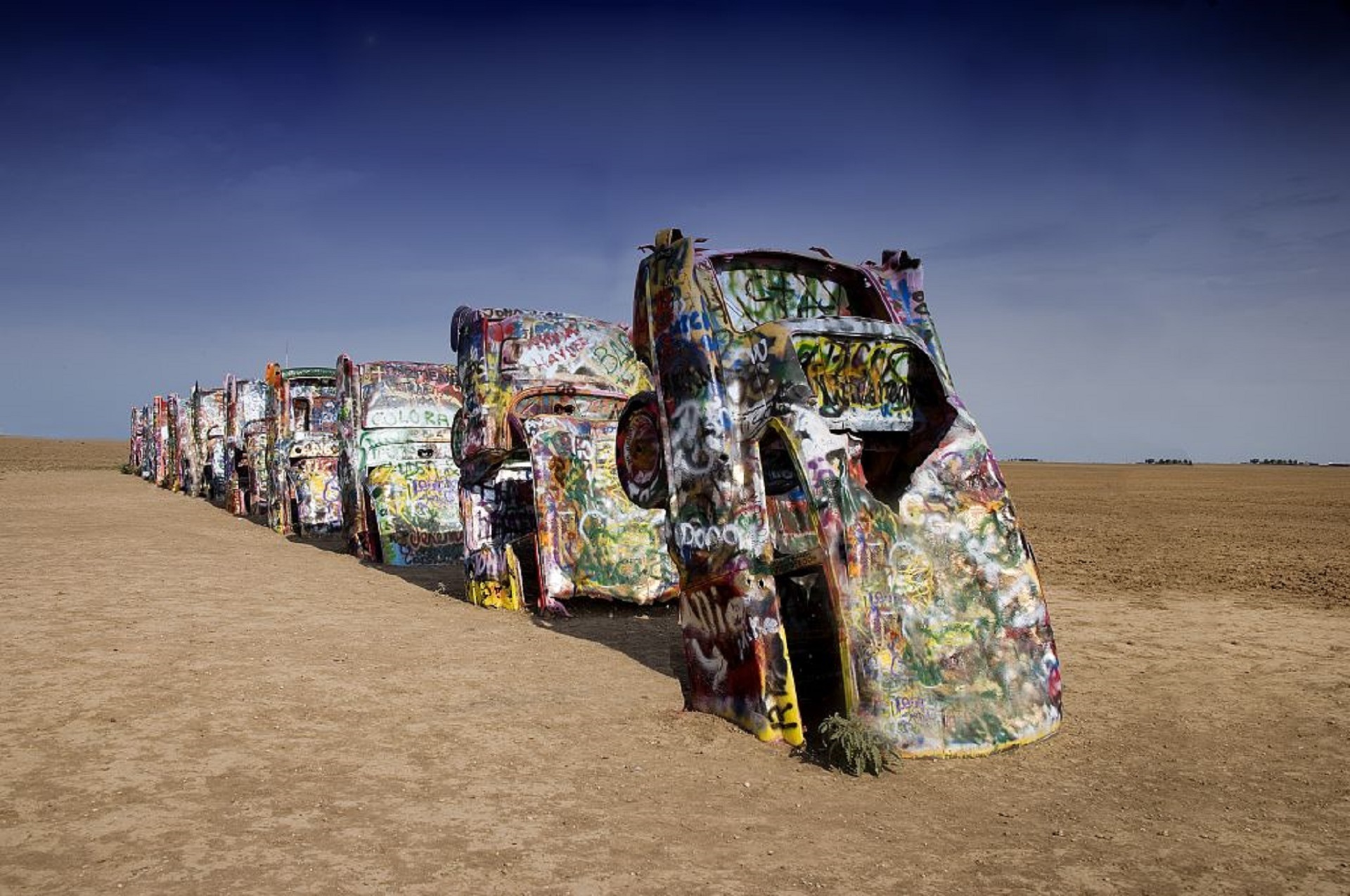 Cadillac Ranch in Texas