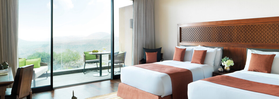 Zimmerbeispiel des Anantara Al Jabal Al Akhdar Resort