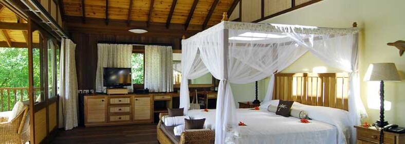 Zimmer Hideaways Villa Cerf Island Seychellen