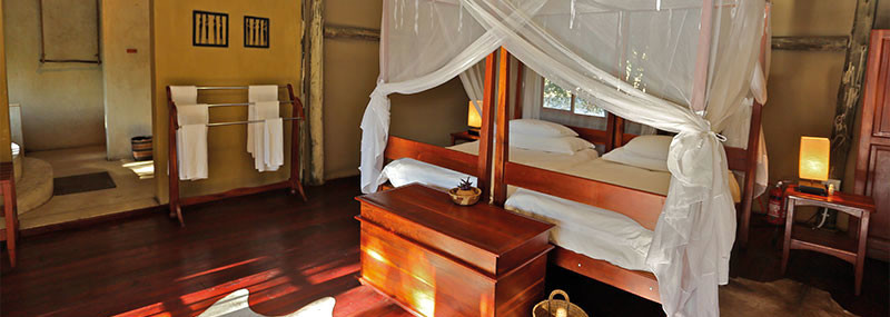 Camp Kwando Beispiel Luxury Chalet